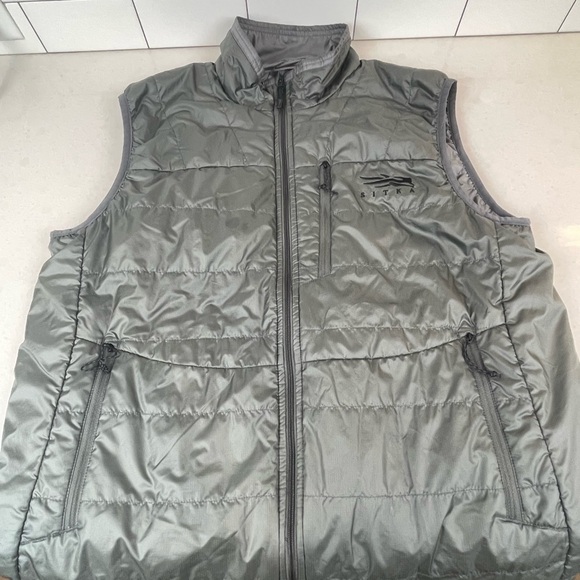 Sitka Aerolite Vest Grey Men’s L - Picture 6 of 10